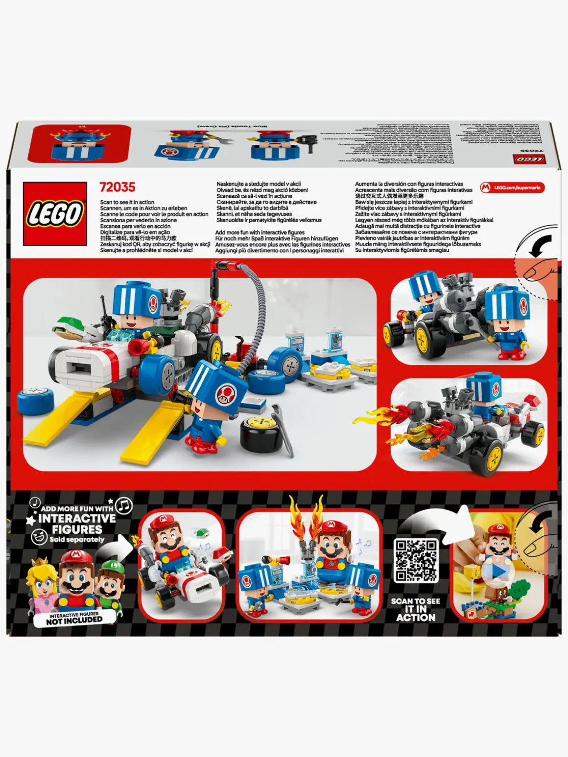LEGO Super Mario 72035 Mario Kart – Toads garage