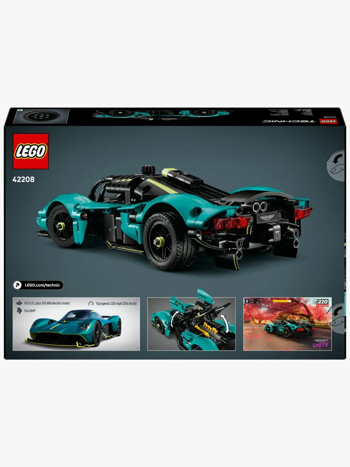 LEGO Technic 42208 Aston Martin Valkyrie