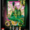 LEGO Wicked 75685 Emerald City-vægkunst