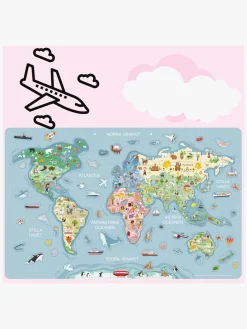 Leklyckan Verdenskort Væg