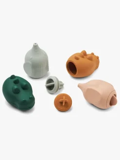 LIEWOOD Carolina Squeezy Badelegetøj 4-pak, Dove blue multi mix