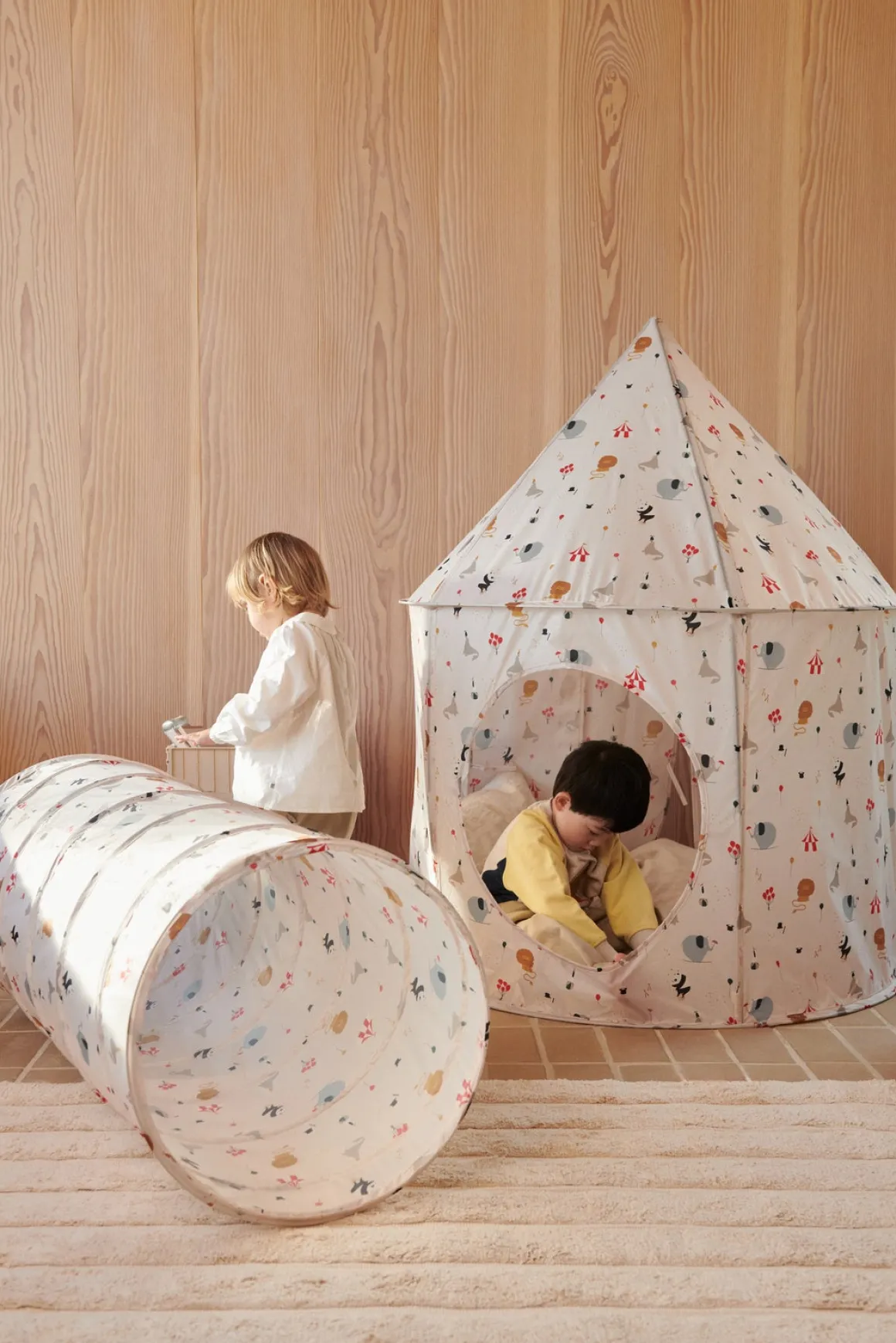 LIEWOOD Oaks Pop-up Legetelt, Peach/Sea Shell