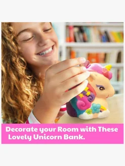 4M KidzMaker DIY-sæt Mal Din Egen Enhjørningssparegris