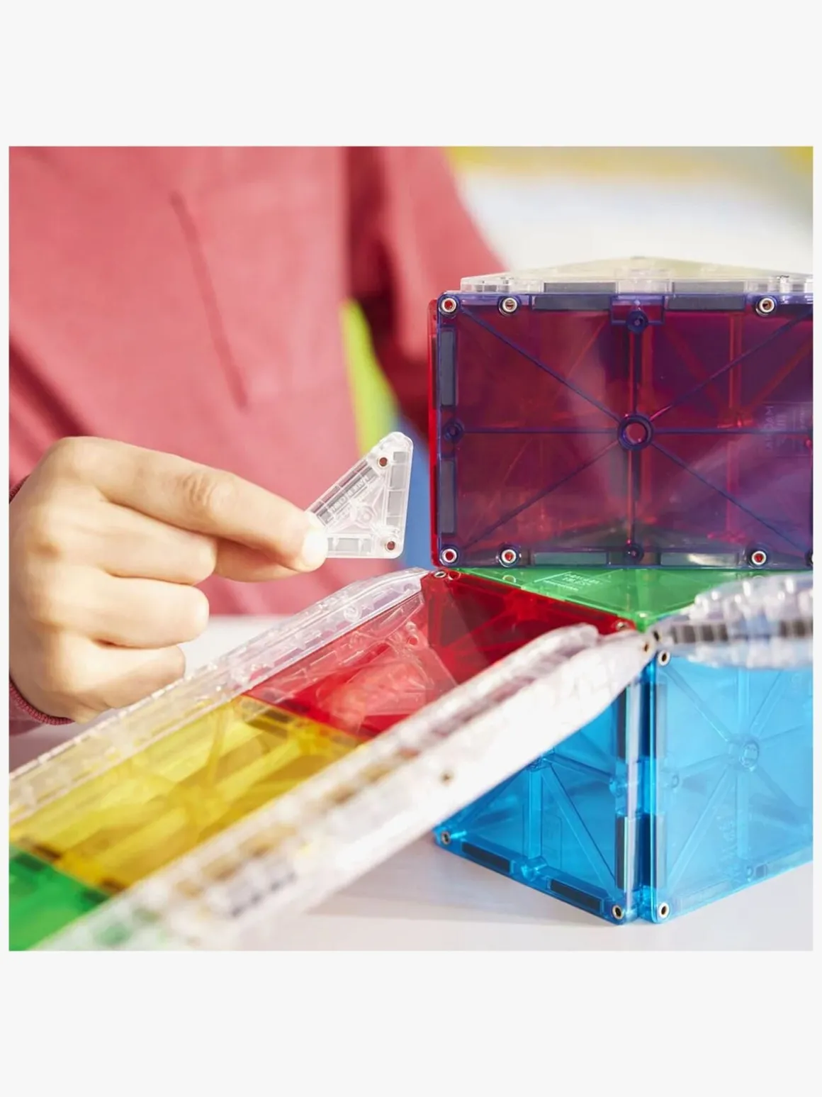 MAGNA-TILES Rail Racer Magnetiske Byggeklodser 33 Dele