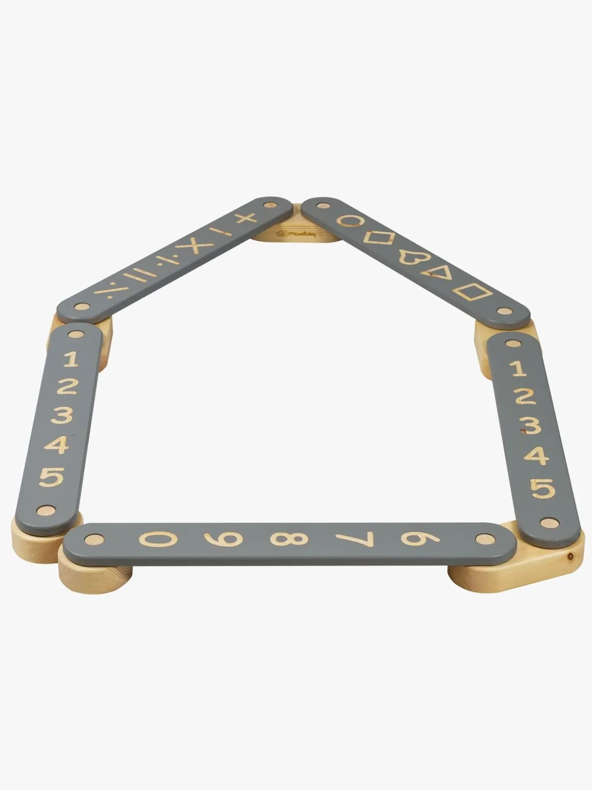 Meowbaby Balancebane 5 Dele, Grå