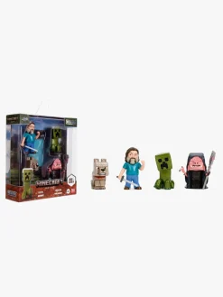 Minecraft Figursæt 4-pak 6 cm