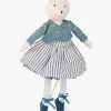 Moulin Roty  Blød Dukke Mus Charlotte 30 cm