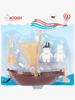 Mumitroldene Muminfars Sejlbåd med 2 Figurer