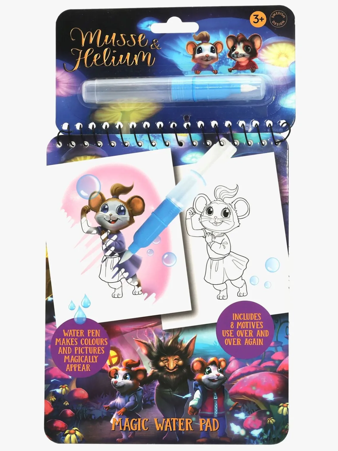 Musse & Helium Magic Water Malebog