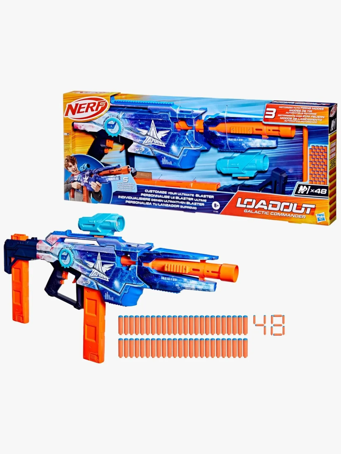 NERF N Series Blaster Loadout Galactic Commander