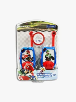 Nintendo Super Mario Mario Kart Walkie Talkie, Blå/Rød
