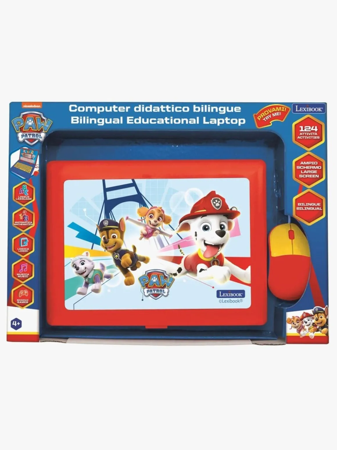 Paw Patrol Bærbar Computer 62 Aktiviteter