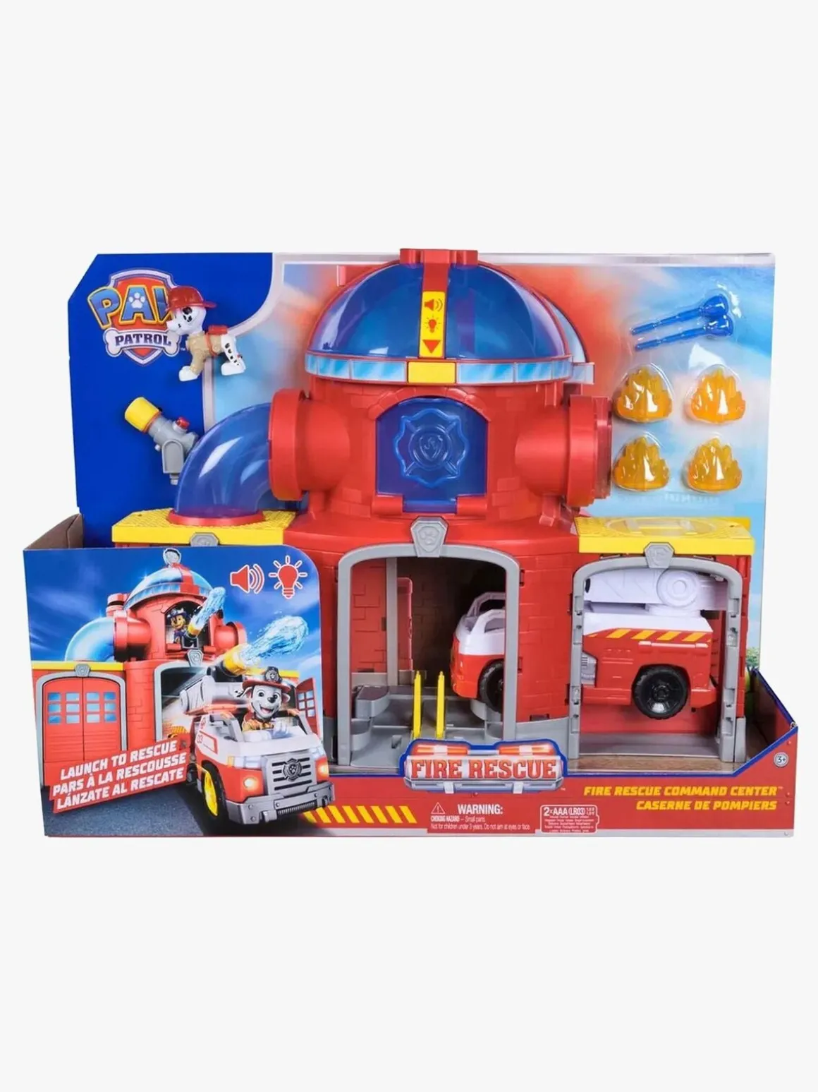 Paw Patrol Fire Rescue Brandstation Legesæt