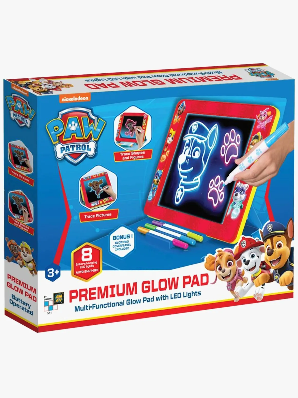 Paw Patrol Glow Pad Tegnetavle