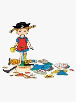 Pippi Magnetdukke Skiftetøj