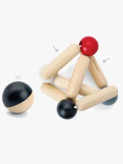 Plan Toys Triangle Clutching Motorisk Legetøj, High Contrast