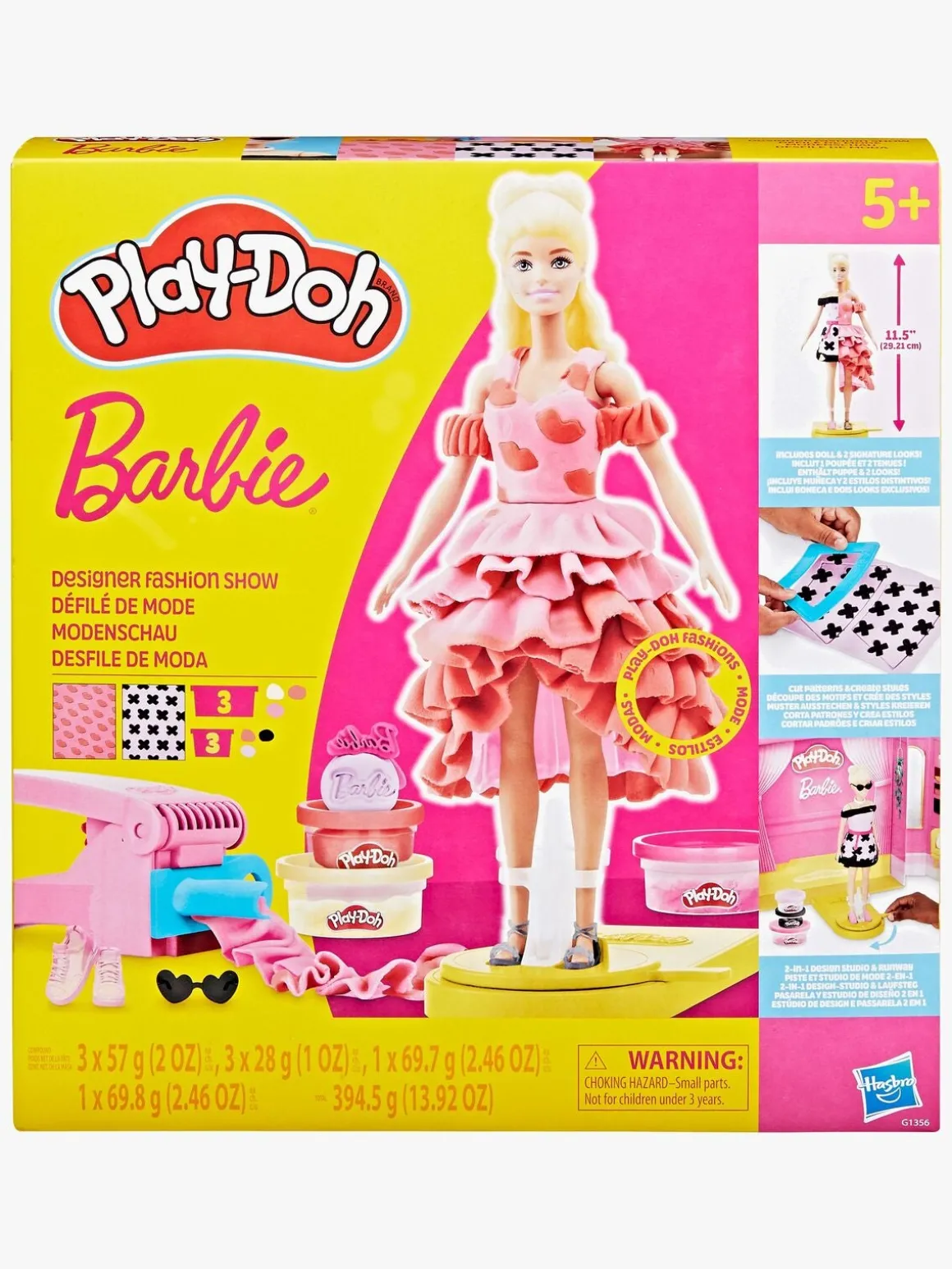 Play-Doh Barbie Modellervoks med Dukke Designer-modeshow