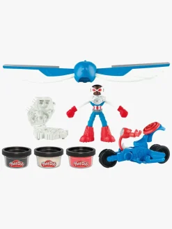 Play-Doh Captain America Legesæt Moto-Slicer