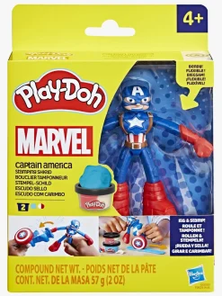 Play-Doh Captain America Stamping Shield Legesæt