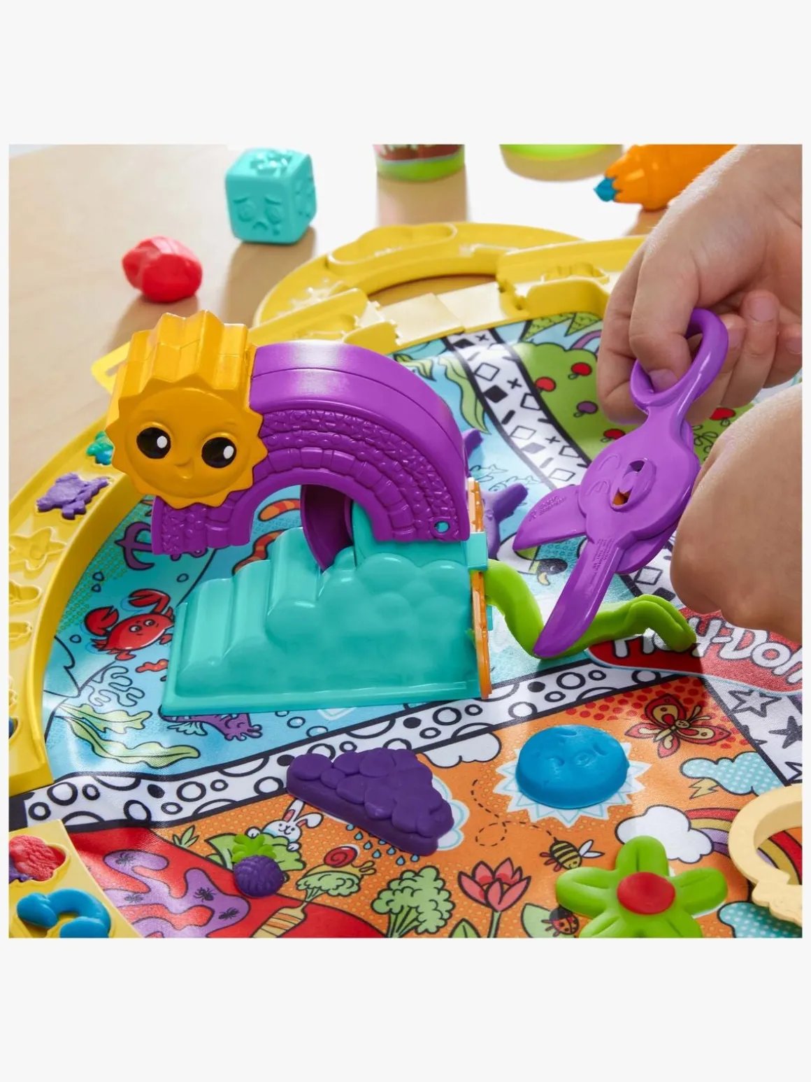 Play-Doh Fold and Go Startsæt med Legetæppe