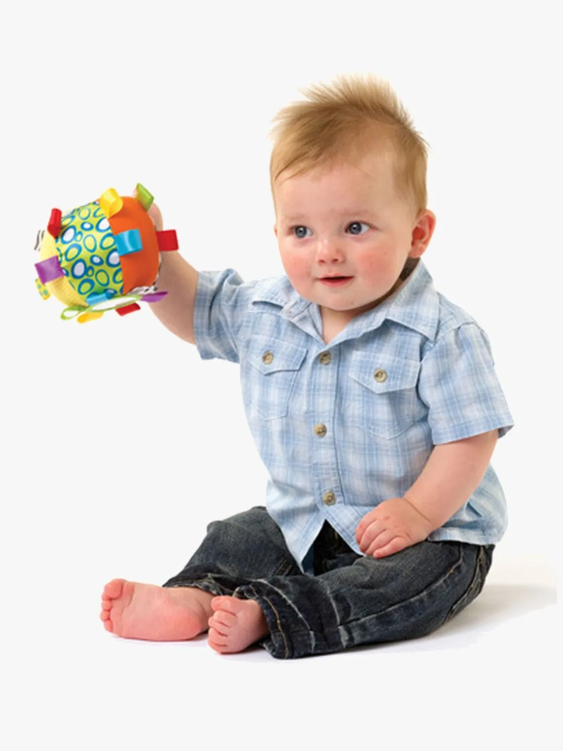 PlayGro Aktivitetslegetøj Blød Bold m. Spejl