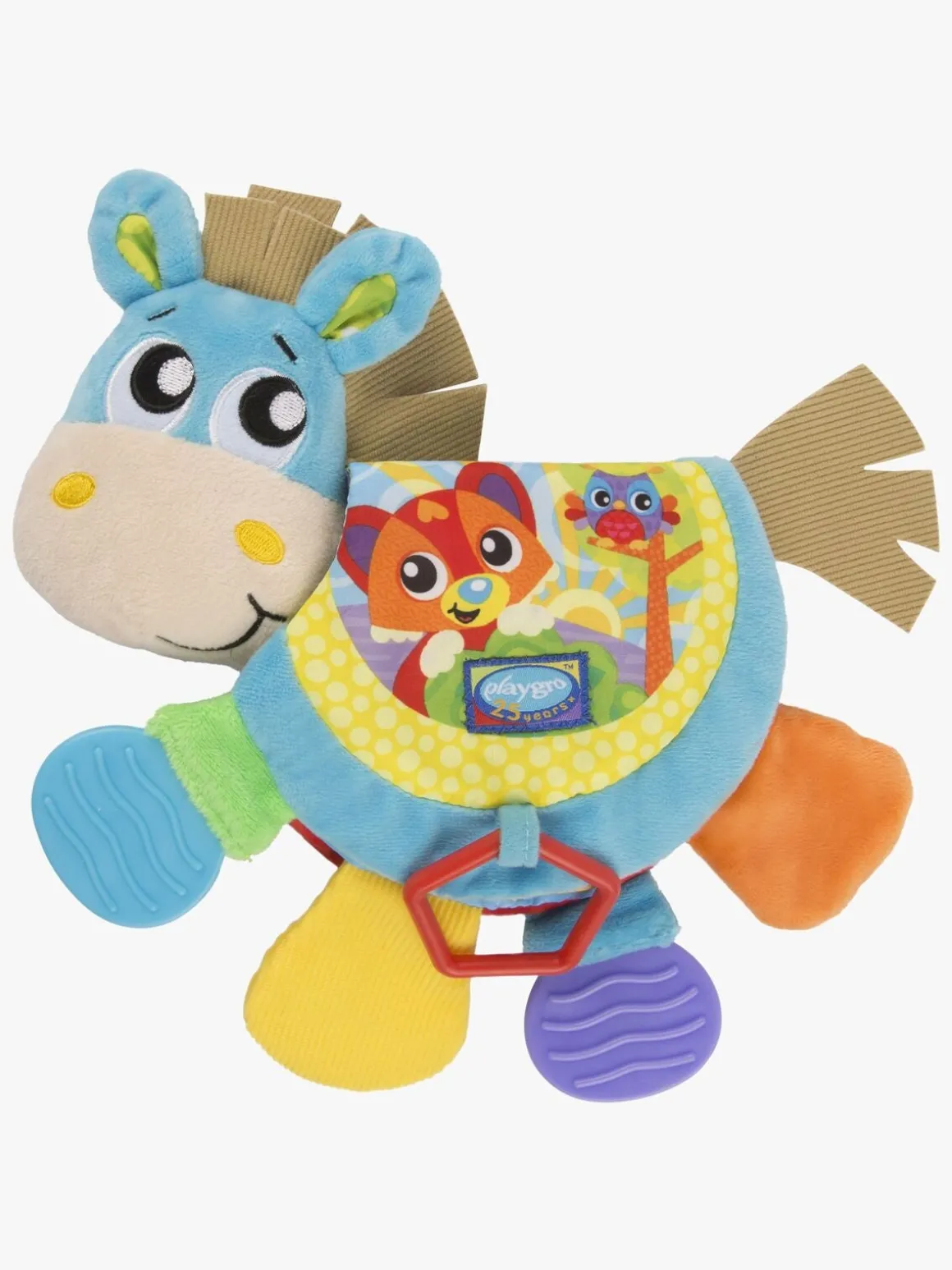 PlayGro Musical Clip Clop Teether Book Bidelegetøj