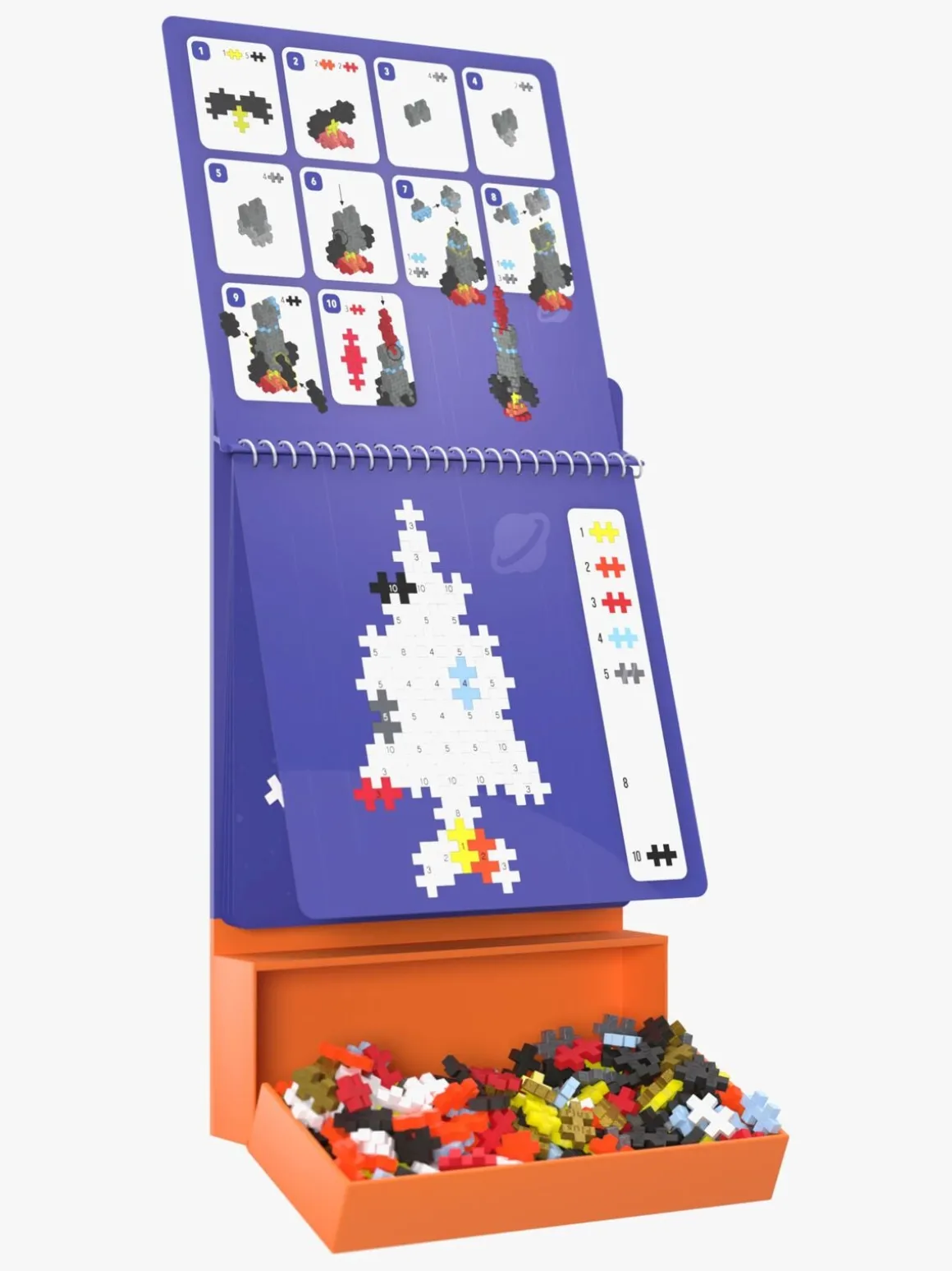 Plus-Plus Activity Pad Space Byggesæt