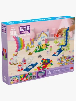 Plus-Plus Learn to Build Super Set Pastel