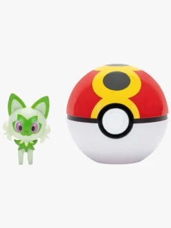 Pokémon Clip 'N' Go Legesæt Sprigatito med Poké-ball