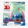 Ravensburger Disney Stitch 3D-puslespil med Ører 77 Brikker