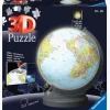 Ravensburger 3D-puslespil Globus med Lys 540 Brikker