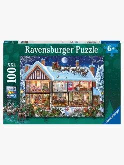 Ravensburger Puslespil Jul Hjemme, 100 Brikker
