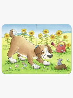 Ravensburger Puslespil Søde Dyr 2, 4, 6 & 8 Brikker