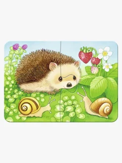 Ravensburger Puslespil Skovdyr 2, 4, 6 & 8 Brikker