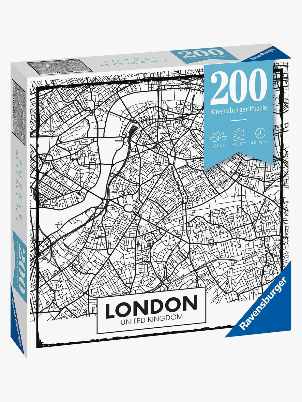 Ravensburger Puslespil Storbysliv, 200 Brikker