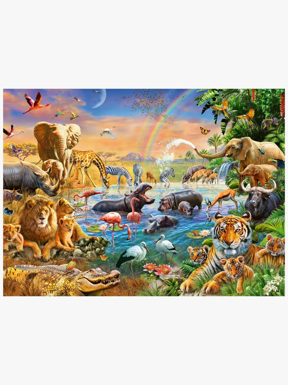 Ravensburger Puslespil Vandhul 100 Brikker