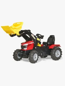 Rolly Toys Farmtrac MF Pedaltraktor, Rød