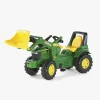 Rolly Toys Pedaltraktor Med Frontlæsser & Plastikhjul John Deere 7930