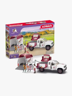 Schleich Dyrlægebil med Anhængervogn