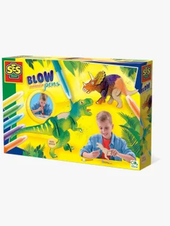 SES Creative Airbrush-pustetusser Dinosaurer