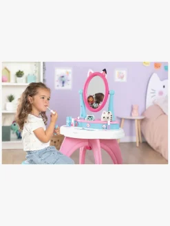 Smoby Gabby's Dollhouse 2-i-1 Sminkebord med Skammel