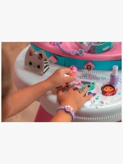Smoby Gabby's Dollhouse 2-i-1 Sminkebord med Skammel