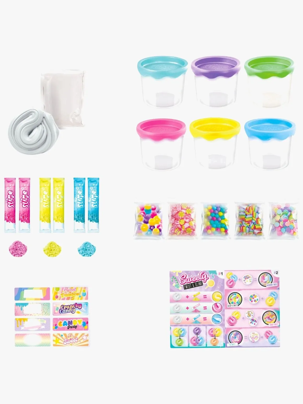 So Slime Slimesæt Sweety Twist & Slime