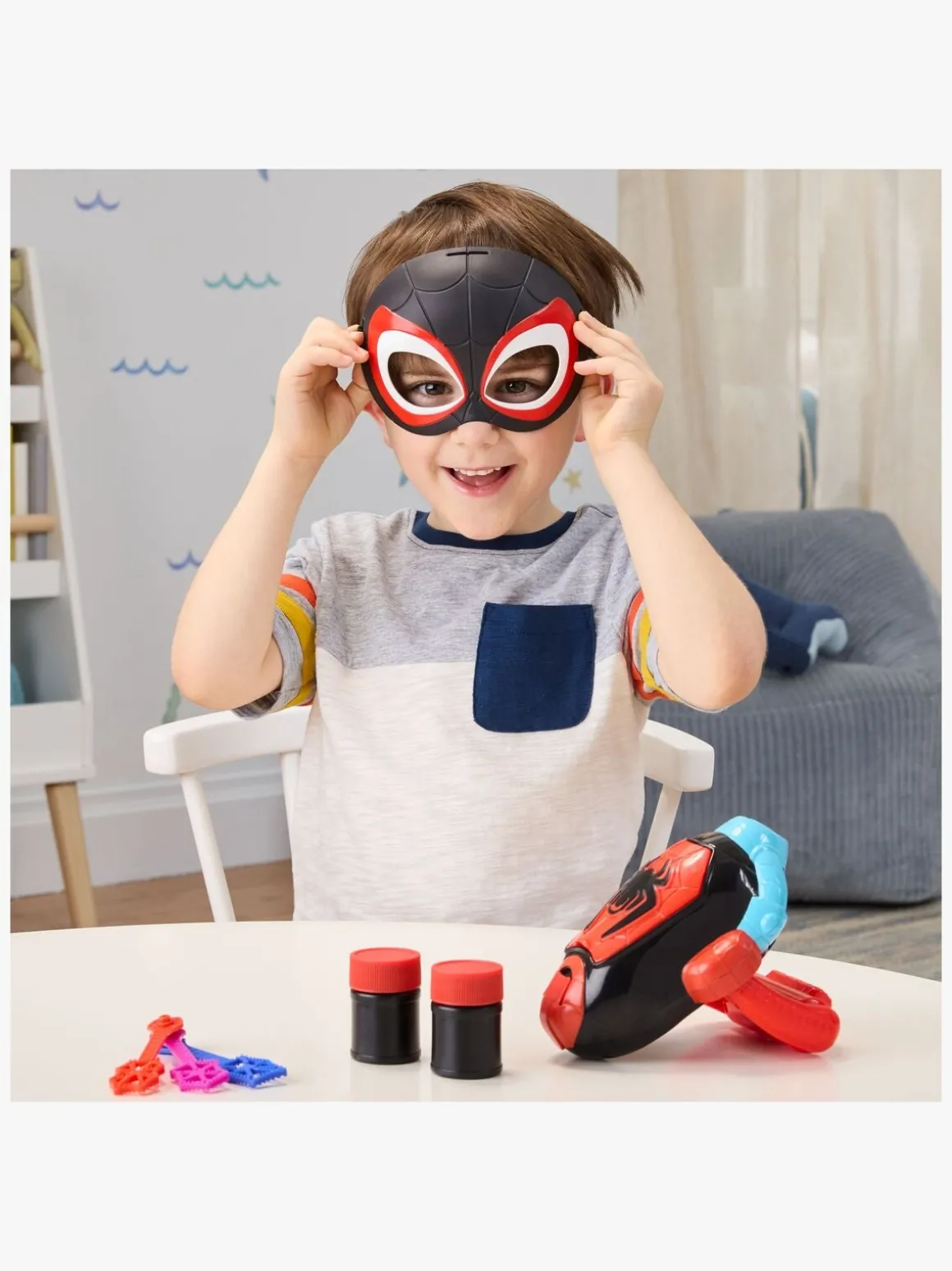 Spidey And His Amazing Friends Water-Webs Miles Morales Boblekaster