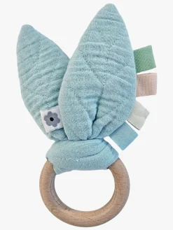 Summerville Organic Aktivitetslegetøj Raslende Blad, Ice Blue