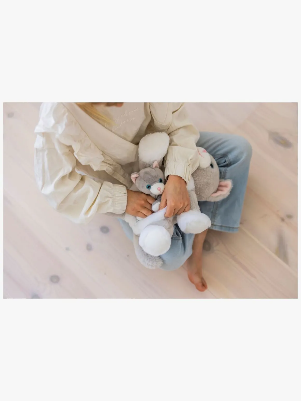 Teddykompaniet Bamse Katten Tuva med Kattekilling