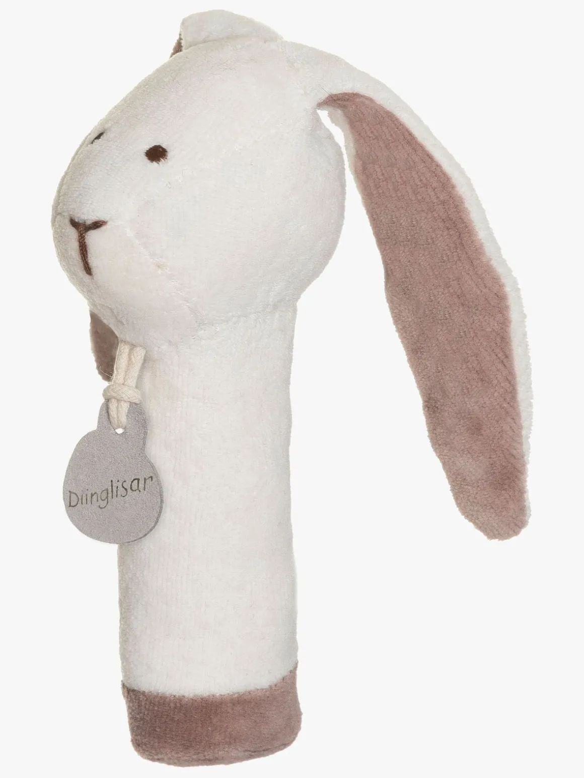 Teddykompaniet Diinglisar Kanin Rangle, White