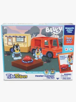 Tile Town Bluey Magnetisk Byggesæt Campingvognssæt