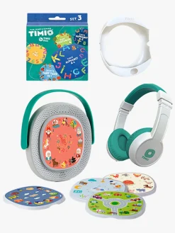 TIMIO Tilbehør og Skivepakke, Tid, Grøntsager & Alfabet