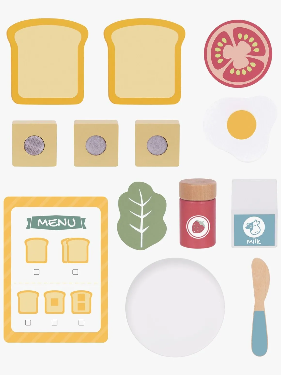 Tooky Toy Brødrister Sæt